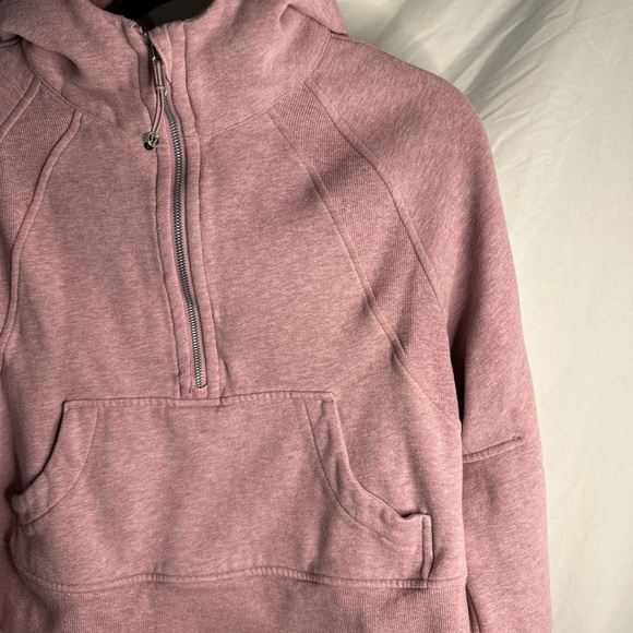 Lululemon faded pink scuba crop sweater - Picture 2 of 8